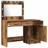 Öltözködőasztal fiókkal 2 pcs Barna 40 x 41 x 75 cm Faanyag