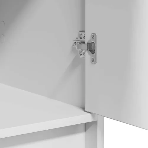 Öltözködőasztal fiókkal 3 pcs Fehér 40 x 41 x 75 cm Faanyag