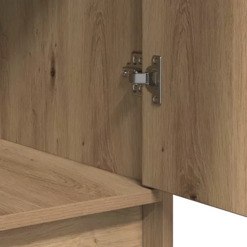 Öltözködőasztal fiókkal 3 pcs Barna 40 x 41 x 75 cm Faanyag