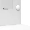 Öltözködőasztal fiókkal 2 pcs Fehér 78.5 x 41 x 135 cm Faanyag