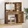 Öltözködőasztal fiókkal 2 pcs Barna 78.5 x 41 x 135 cm Faanyag