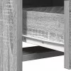Sminkasztal Készlet 3 pcs Szürke sonoma 78.5 x 41 x 135 cm