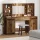 Sminkasztal Készlet 3 pcs Régi fa 78.5 x 41 x 135 cm Faanyag