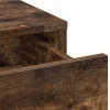 Sminkasztal Készlet 3 pcs Füstölt tölgy 50 x 41 x 135 cm