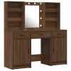 Sminkasztal Készlet 3 pcs Régi fa 50 x 41 x 135 cm Faanyag