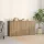 Oldalszekrények 2 pcs kézműves tölgy 79 x 38 x 80 cm Faanyag
