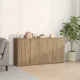 Oldalszekrények 2 pcs kézműves tölgy 79 x 38 x 80 cm Faanyag