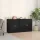 Oldalszekrények 2 pcs Musta tammi 79 x 38 x 80 cm Faanyag
