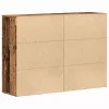 Oldalszekrények fiókkal 2 pcs Régi fa 60 x 31 x 84 cm Faanyag