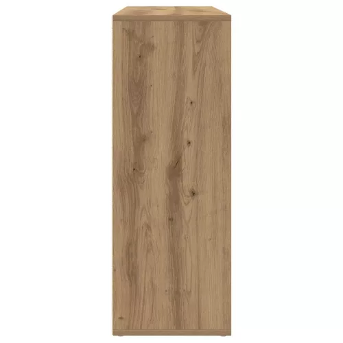 Oldalszekrények 2 pcs kézműves tölgy 60 x 31 x 84 cm Faanyag