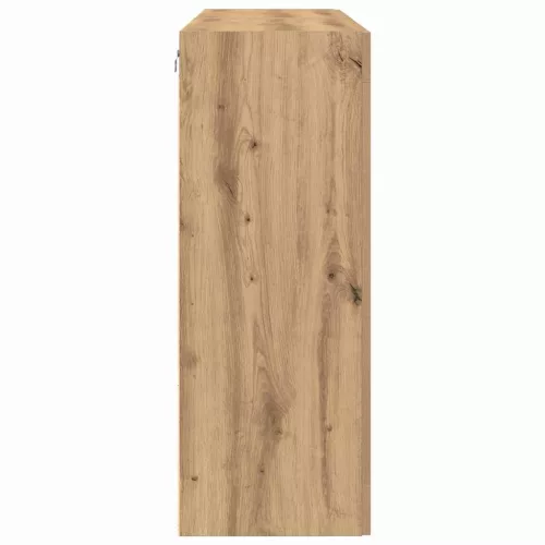 Fali Szekrények 2 pcs kézműves tölgy 69,5 x 34 x 90 cm Faanyag