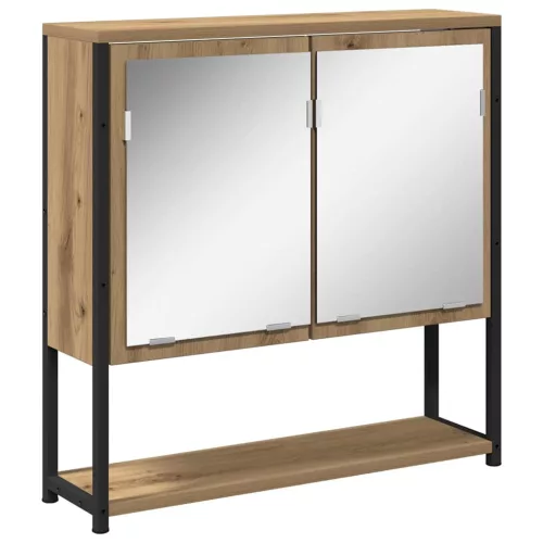 Fürdőszoba bútor szett 2 pcs Barna 60 x 30 x 60 cm Faanyag