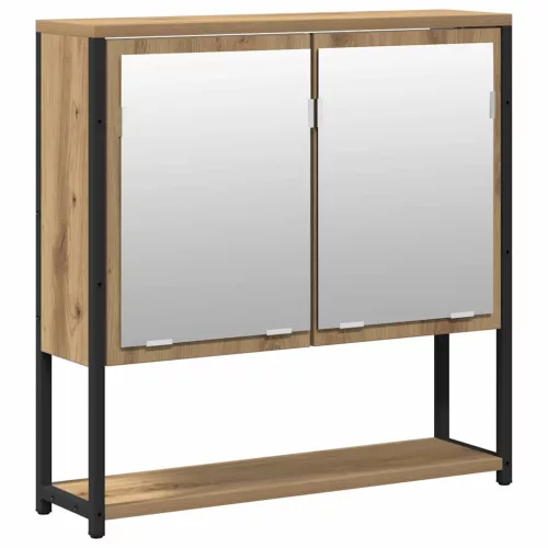 Fürdőszoba bútor szett 2 pcs Barna 60 x 30 x 60 cm Faanyag