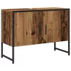 Fürdőszoba bútor szett 2 pcs Barna 80 x 33 x 60 cm Faanyag