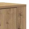 Magas Tároló fiókkal kézműves tölgy 80 x 33 x 150 cm Faanyag