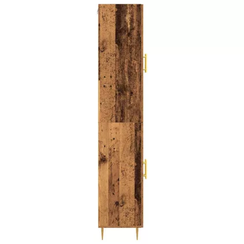Magasfiú 2 pcs Régi fa 69.5 x 34 x 180 cm Faanyag