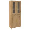 Magasfiú 2 pcs kézműves tölgy 69.5 x 34 x 180 cm Faanyag