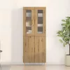Magasfiú 2 pcs kézműves tölgy 69.5 x 34 x 180 cm Faanyag