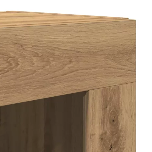 Magasfiú 2 pcs kézműves tölgy 69.5 x 34 x 180 cm Faanyag