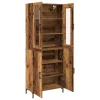 Magasfiú 2 pcs Régi fa 69.5 x 34 x 180 cm Faanyag