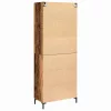 Magasfiú 2 pcs Régi fa 69.5 x 34 x 180 cm Faanyag