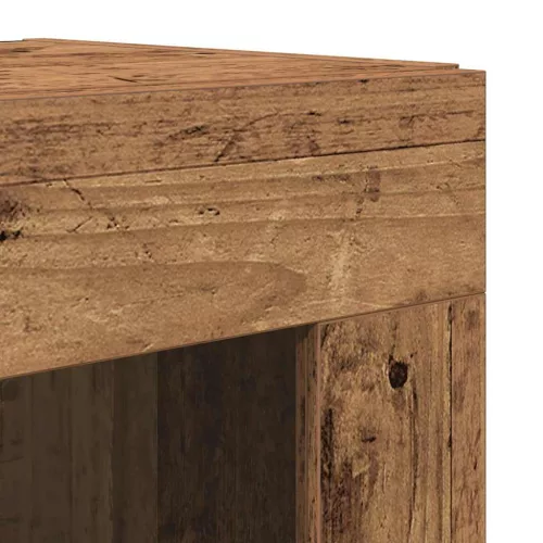 Magasfiú 2 pcs Régi fa 69.5 x 34 x 180 cm Faanyag