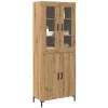 Magasfiú 2 pcs kézműves tölgy 69.5 x 34 x 180 cm Faanyag