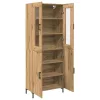 Magasfiú 2 pcs kézműves tölgy 69.5 x 34 x 180 cm Faanyag