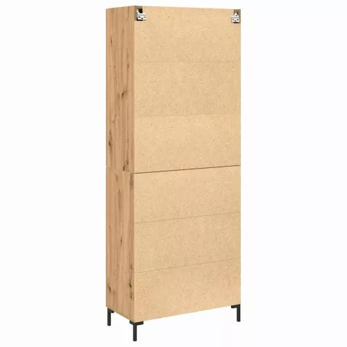 Magasfiú 2 pcs kézműves tölgy 69.5 x 34 x 180 cm Faanyag