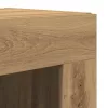 Magasfiú 2 pcs kézműves tölgy 69.5 x 34 x 180 cm Faanyag