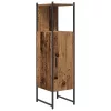 Fürdőszoba bútor szett 3 pcs Barna 33 x 33 x 102.5 cm Faanyag