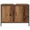 Fürdőszoba bútor szett 3 pcs Barna 80 x 30 x 44 cm Faanyag