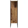 Fürdőszoba bútor szett 3 pcs Barna 33 x 33 x 102.5 cm Faanyag