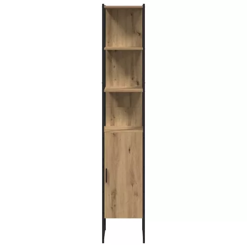 Fürdőszobai Mosdószekrények Barna 33 x 33 x 185.5 cm Faanyag