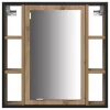 Fürdőszobai Mosdószekrények 3 pcs Barna 80 x 30 x 60 cm Faanyag