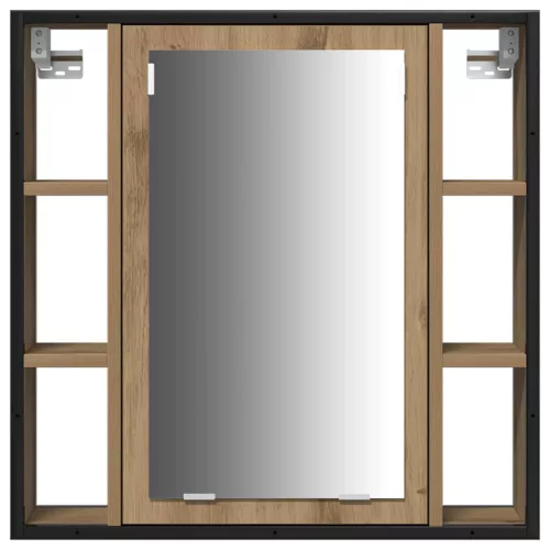 Fürdőszobai Mosdószekrények 3 pcs Barna 80 x 30 x 60 cm Faanyag