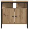 Fürdőszobai Mosdószekrények 3 pcs Barna 80 x 30 x 60 cm Faanyag