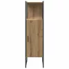 Fürdőszoba bútor szett 4 pcs Barna 33 x 33 x 185.5 cm Faanyag
