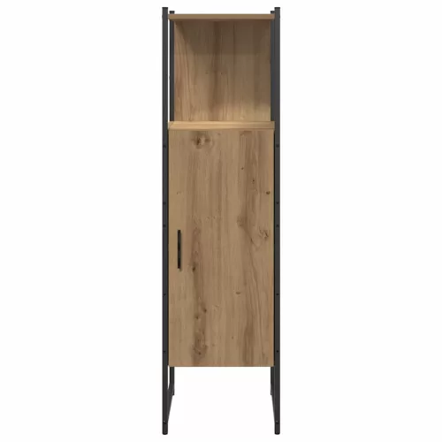 Fürdőszoba bútor szett 4 pcs Barna 33 x 33 x 185.5 cm Faanyag