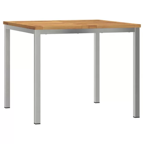 Kert étkező szett 3 pcs Barna tömör akácfa