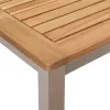 Kert étkező szett 3 pcs Barna tömör akácfa