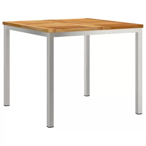 Kert étkező szett 3 pcs Barna Tömör tíkfa