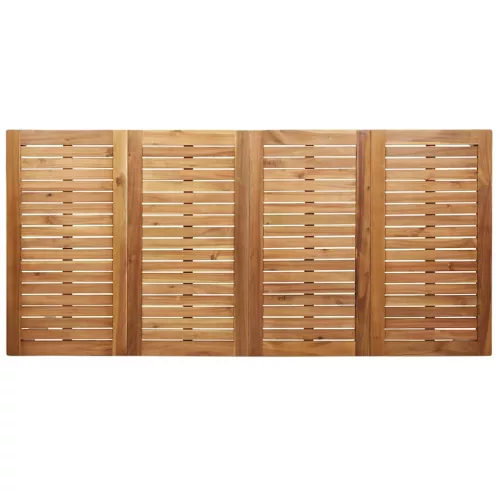 Kert étkező szett 7 pcs Barna Tömör tíkfa