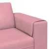 Kanapé Szett Rózsaszín Bársony