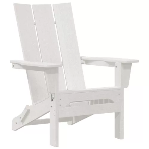 Kerti pihenő bútor 2 pcs Fehér 74.5 x 80.5 x 90cm Műanyag