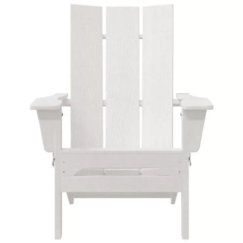 Kerti pihenő bútor 2 pcs Fehér 74.5 x 80.5 x 90cm Műanyag