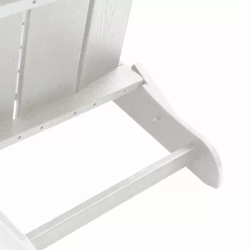 Kerti pihenő bútor 2 pcs Fehér 74.5 x 80.5 x 90cm Műanyag