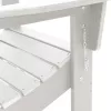 Kerti pihenő bútor 2 pcs Fehér 74.5 x 80.5 x 90cm Műanyag