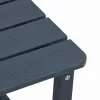 Kerti lounge szett Tengerészkék HDPE