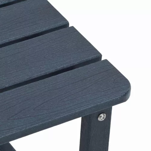 Kerti lounge szett Tengerészkék HDPE